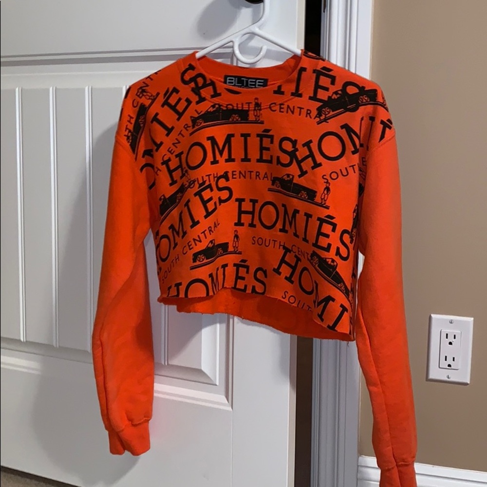 Homies Cropped Sweater